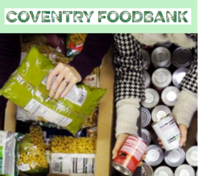 April'24 Mission Focus: Coventry Foodbank*